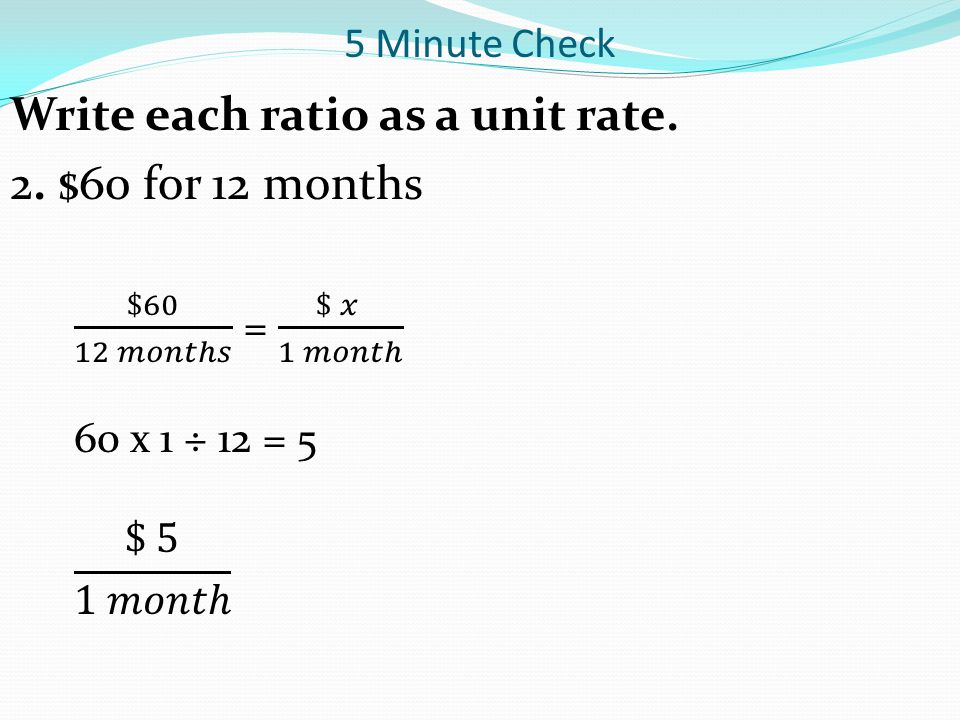 what is a rate
